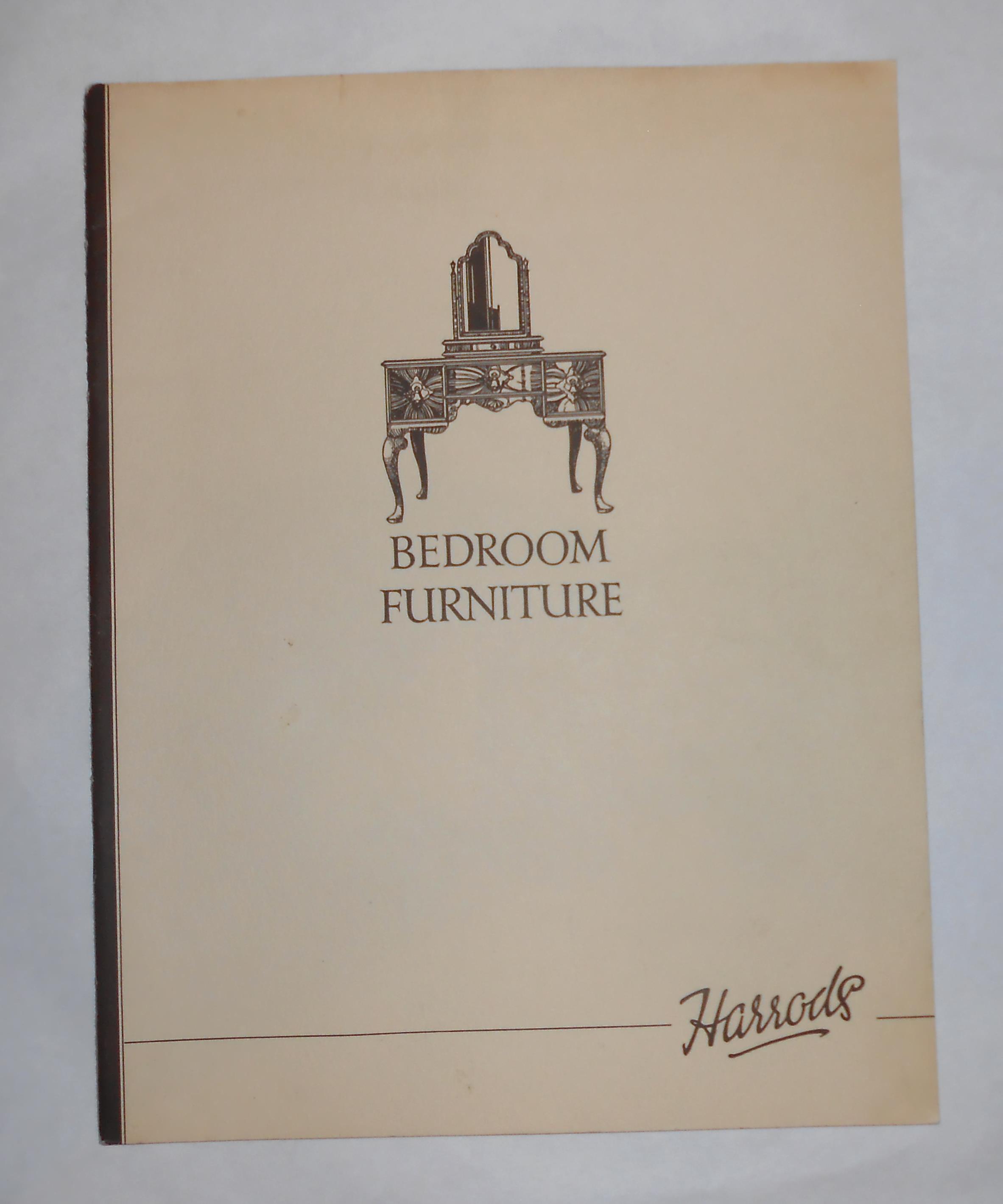Harrods Bedroom Furniture (Original Sales Catalogue C. 1933) HARRODS [ ] [Softcover]