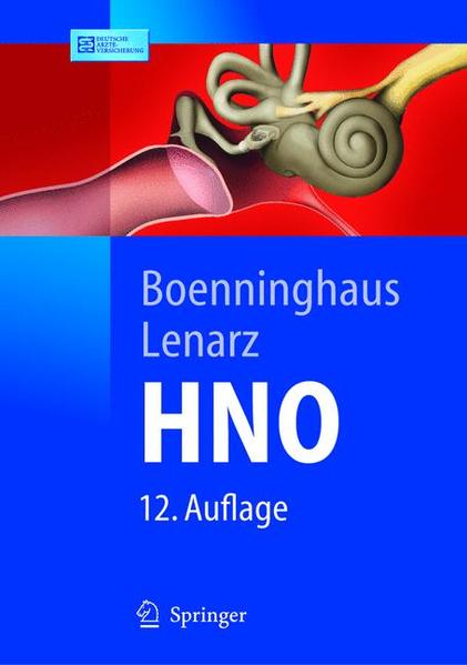 Hals-Nasen-Ohren-Heilkunde (Springer-Lehrbuch) - Boenninghaus, Hans-Georg und Thomas Lenarz