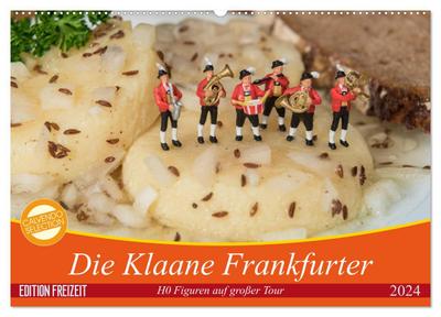 Die Klaane Frankfurter (Wandkalender 2024 DIN A2 quer), CALVENDO Monatskalender : H0 Figuren auf großer Tour - Rainer Kauffelt Adam