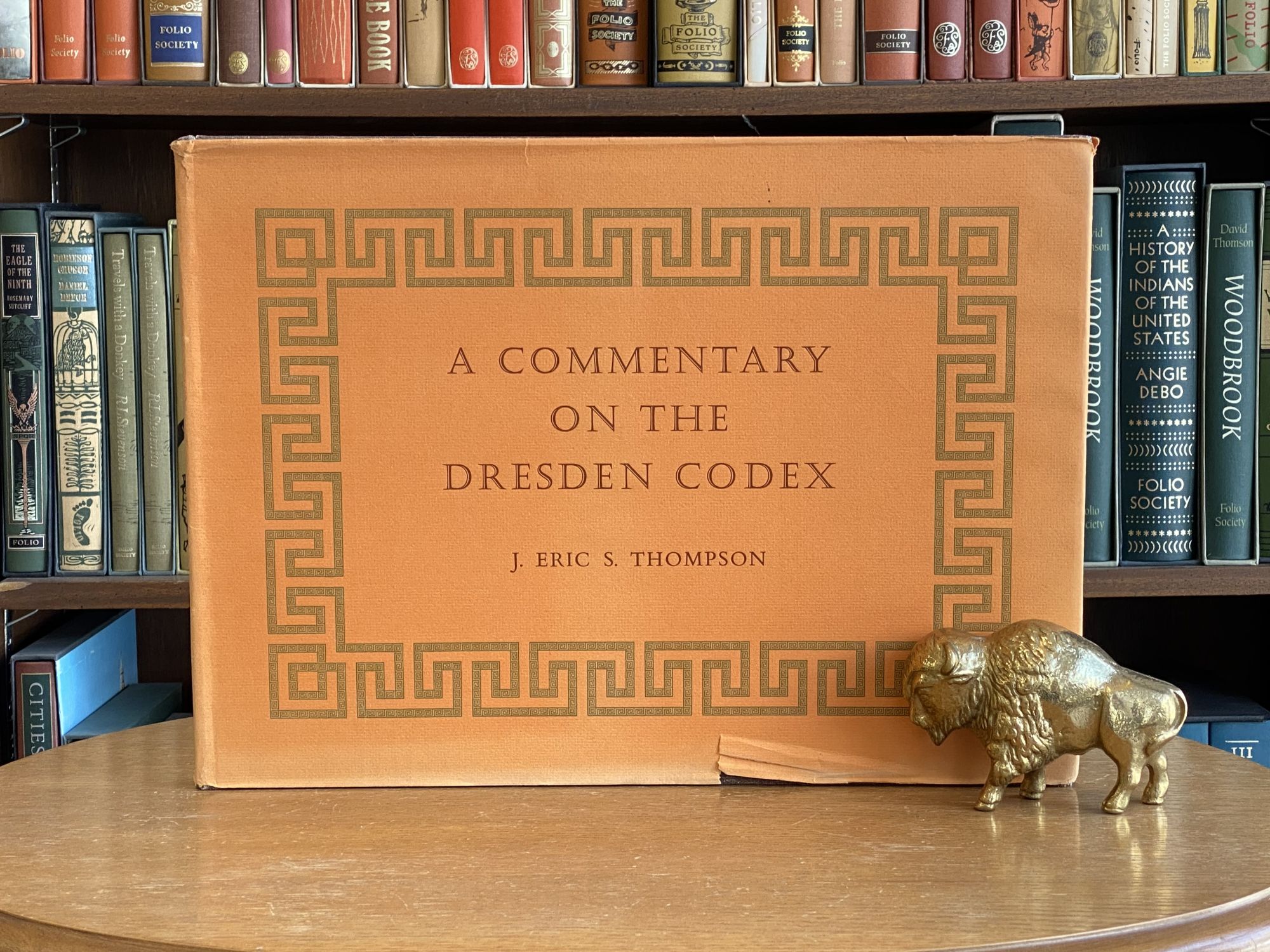 A Commentary on the Dresden Codex; A Maya Hieroglyphic Book by Thompson ...