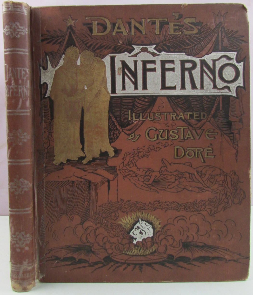 Dantes Inferno by Dante Alighieri Illustrated Vintage Book 