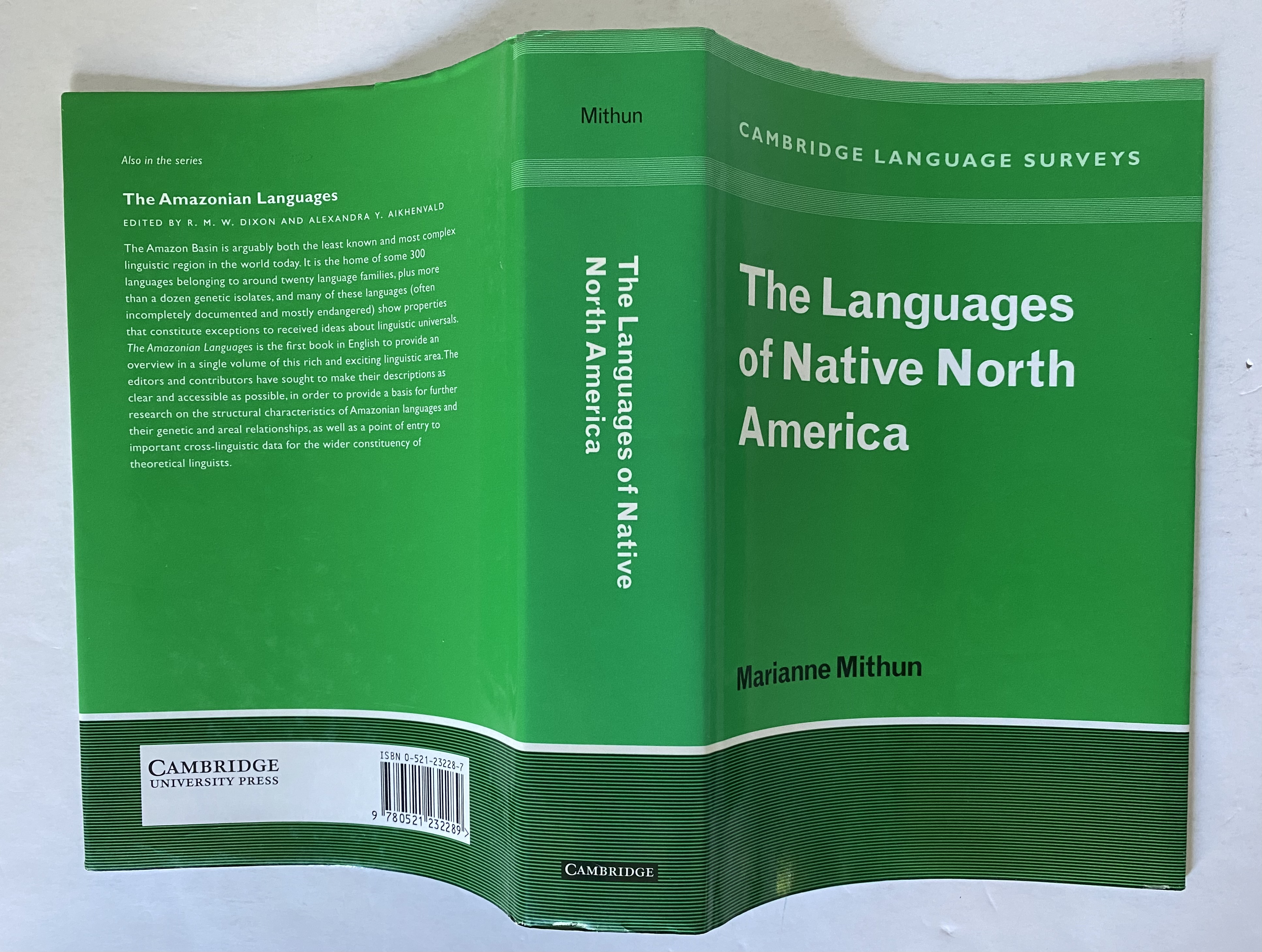 The Languages of Native North America (Cambridge Language Surveys) - Mithun, Marianne