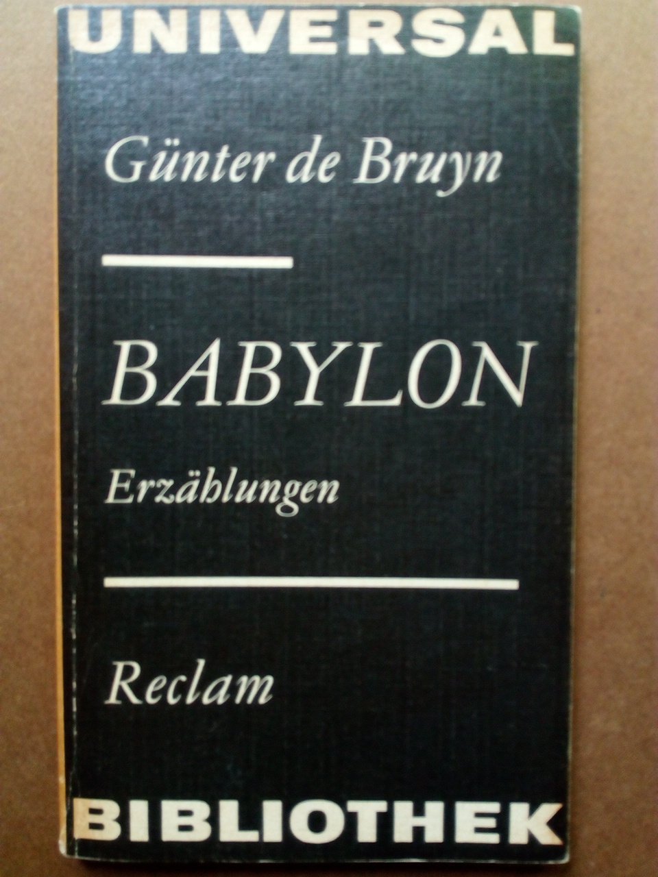 Babylon - de Bruyn, Günter