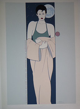 Wasserman Silk Screen Co. Santa Monica, California. First edition of the serigraph. Nagel, Patrick ( 1945-1984) [Good]