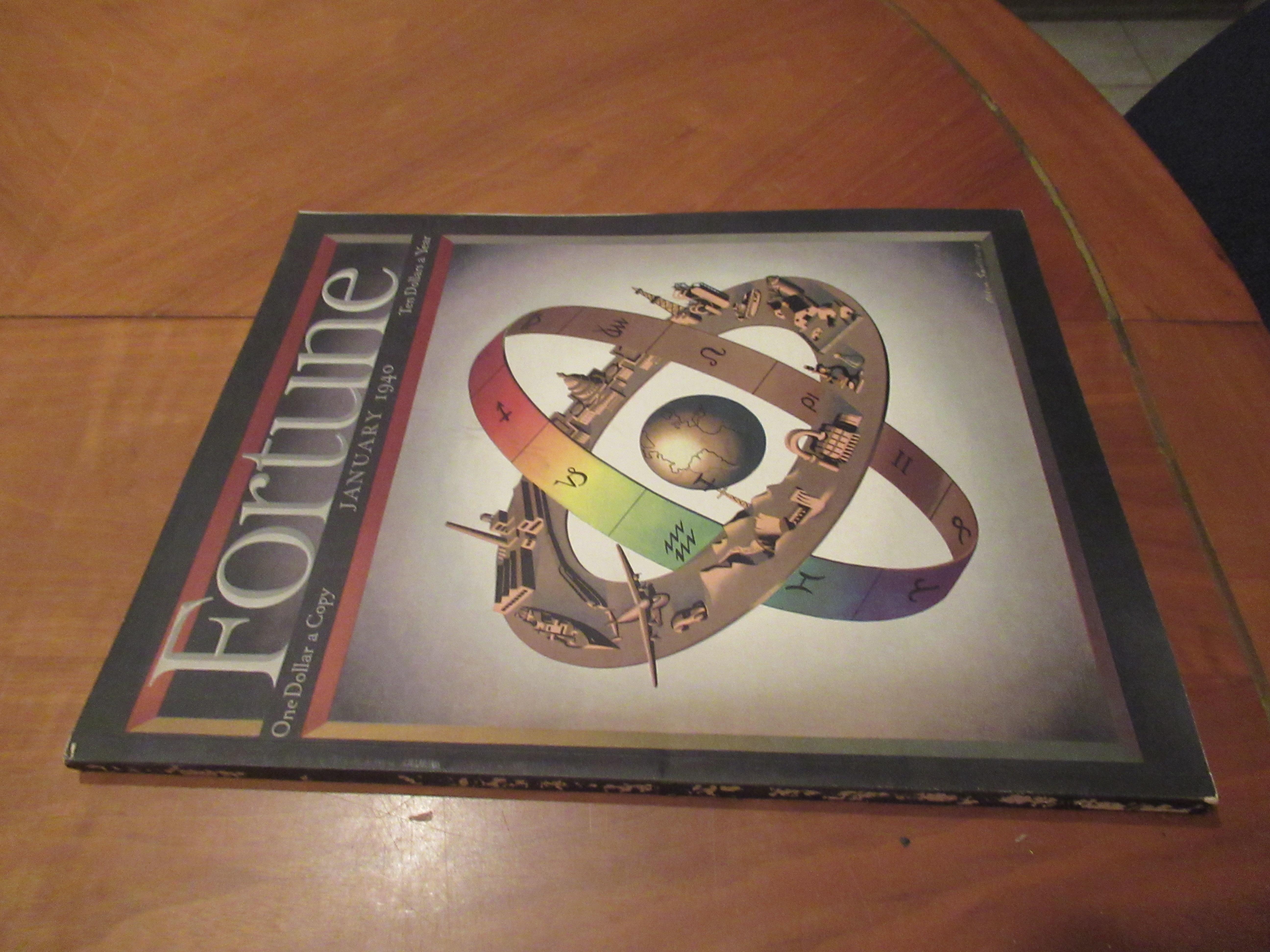 Fortune ( Magazine) Vol. Xxi, No. 1, January 1940 (With) War And Peace ...