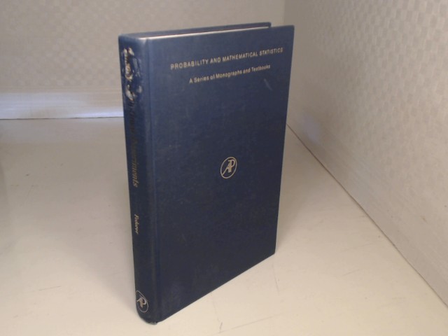 Theory of Optimal Experiments. (= Probability and mathematical statistics - Volume 12) - Fedorov, V.V.