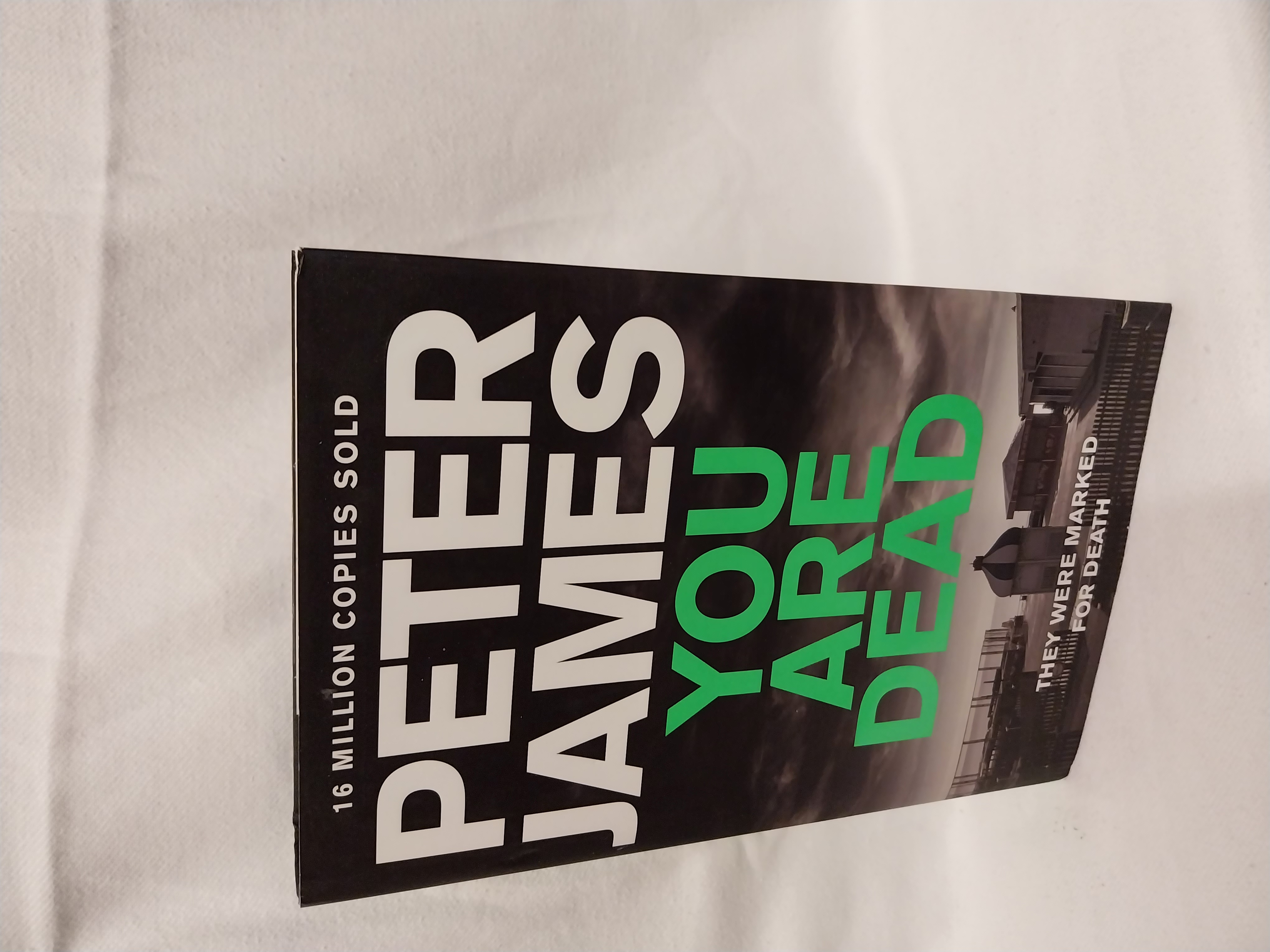 You Are Dead * A SIGNED copy * by JAMES Peter:: Signed by Author(s ...