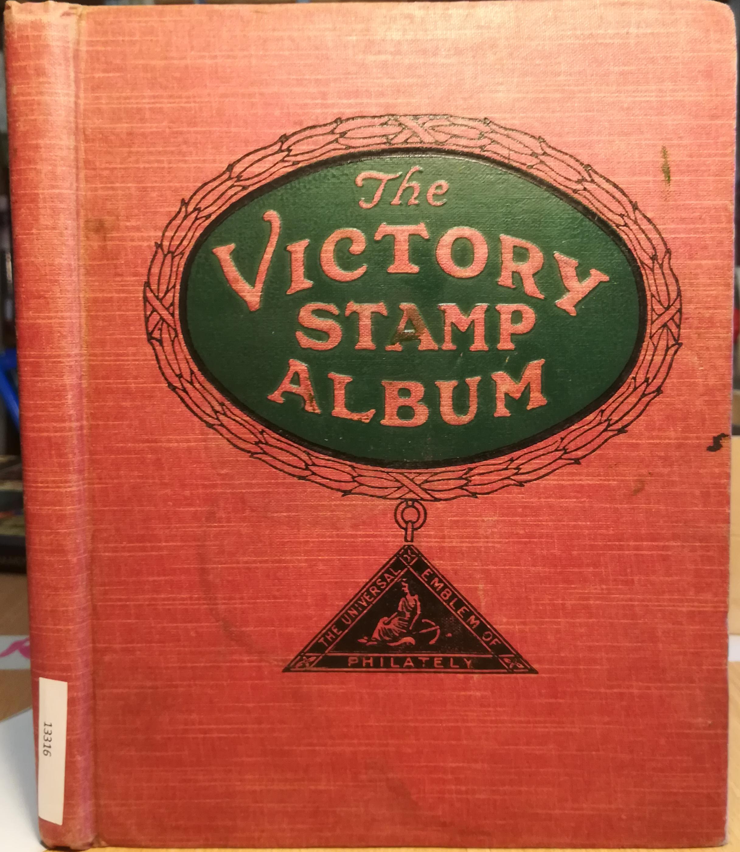 The Victory Stamp Album Eighth Edition: Good Hardcover (1929)