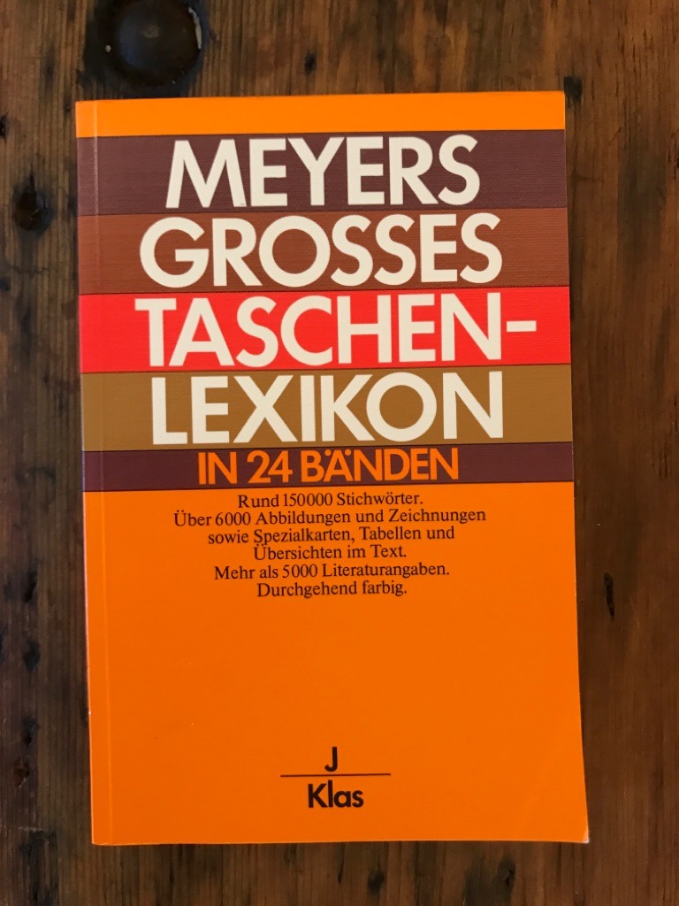 Meyer Grosses Taschenlexikon in 24 Bänden, Band 11: J - Klas - Digel (Chefredaktion), Werner, Gerhard Kwiatkowski (Chefredaktion) Bibliographisches Institut u. a.