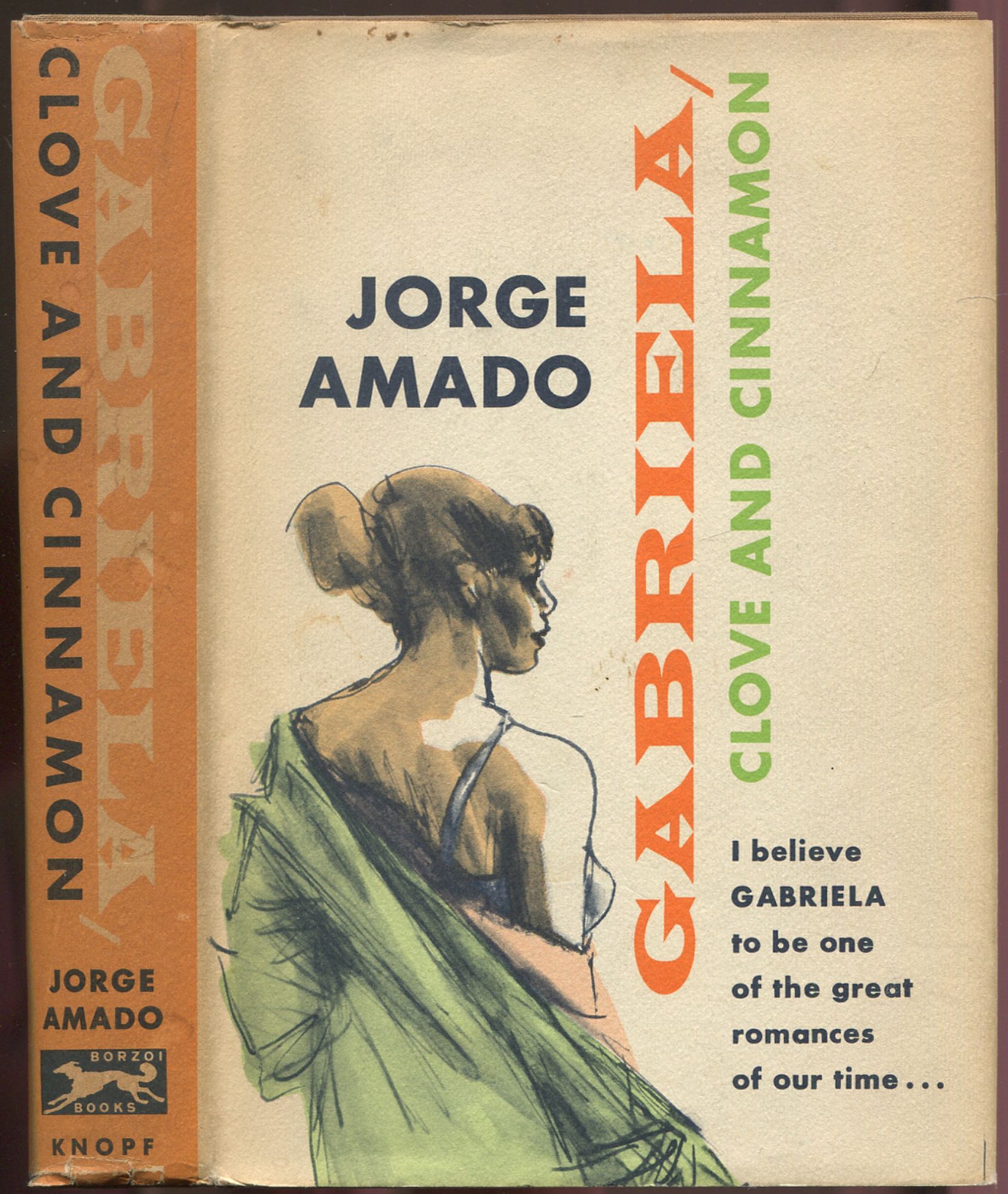 Gabriela: Clove and Cinnamon AMADO, Jorge [Near Fine] [Hardcover]