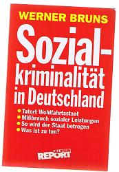 Sozialkriminalität in Deutschland. - Bruns, Werner