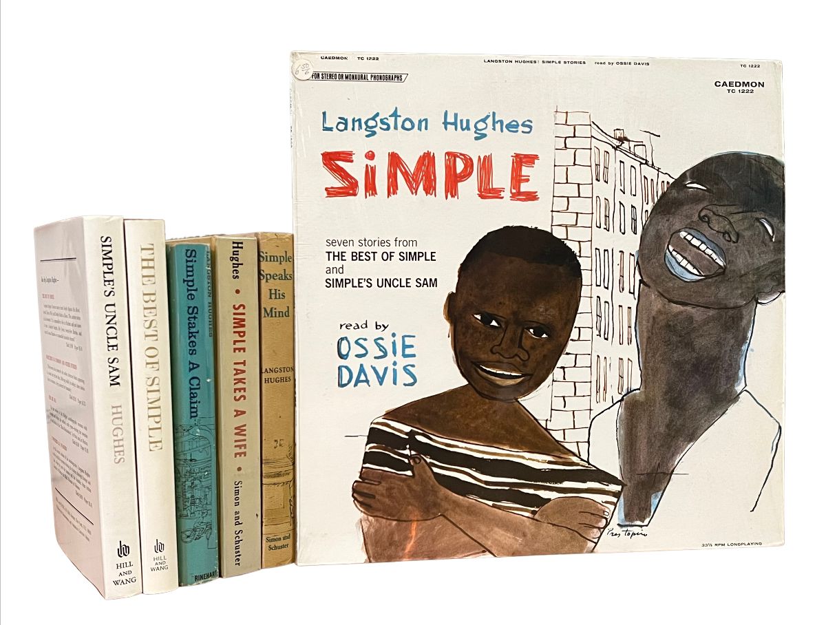 The Simple Stories, set of 5 volumes + record. [Simple Speaks His