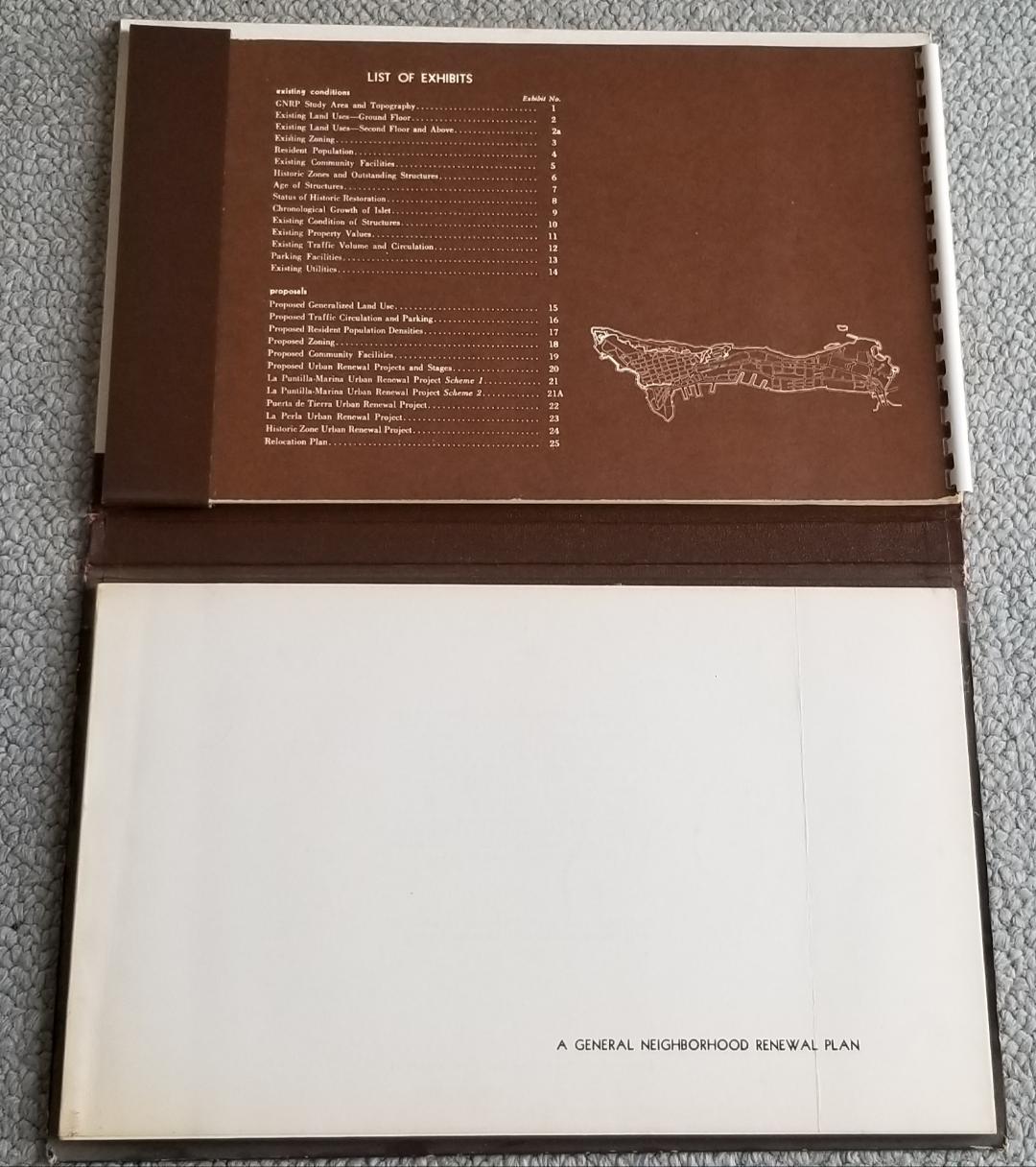 Old San Juan and Puerta de Tierra a general neighborhood renewal plan