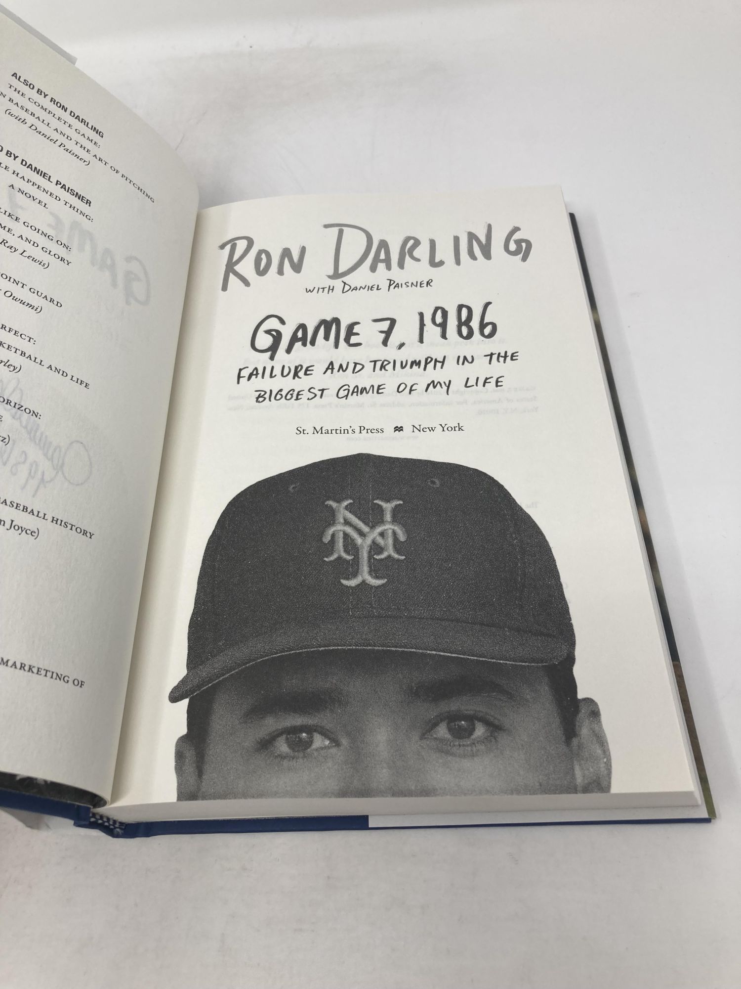 Game 7, 1986: Failure and Triumph in the Biggest Game of My Life by Ron  Darling, Daniel Paisner, Paperback