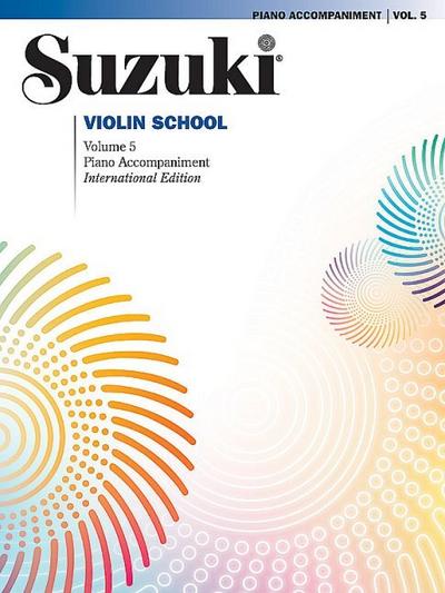 Suzuki Violin School, Revised Edition, Klavierbegleitung. Vol.5 - Shinichi Suzuki