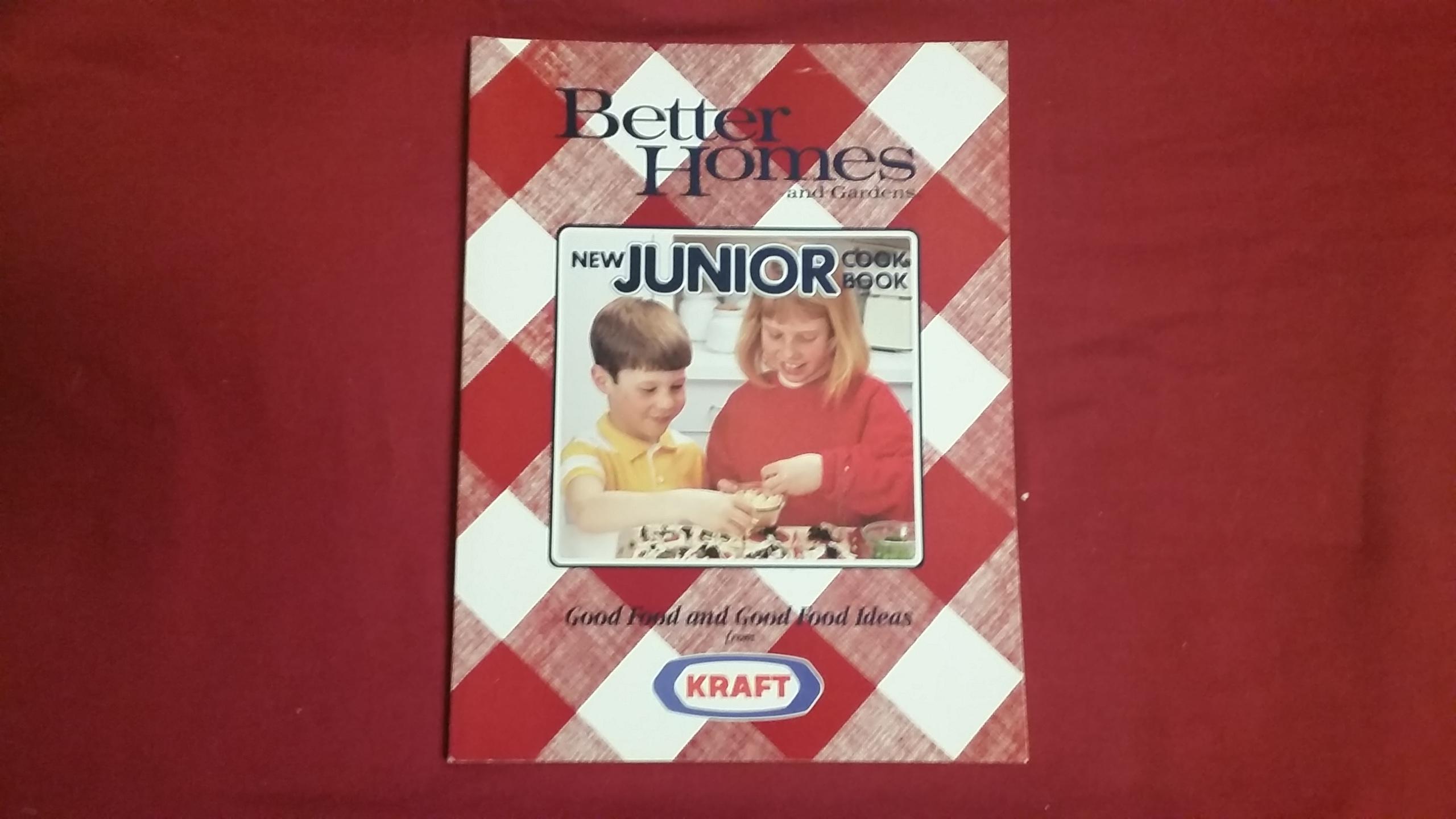 BETTER HOMES & GARDENS NEW JUNIOR COOKBOOK by Better Homes and Gardens