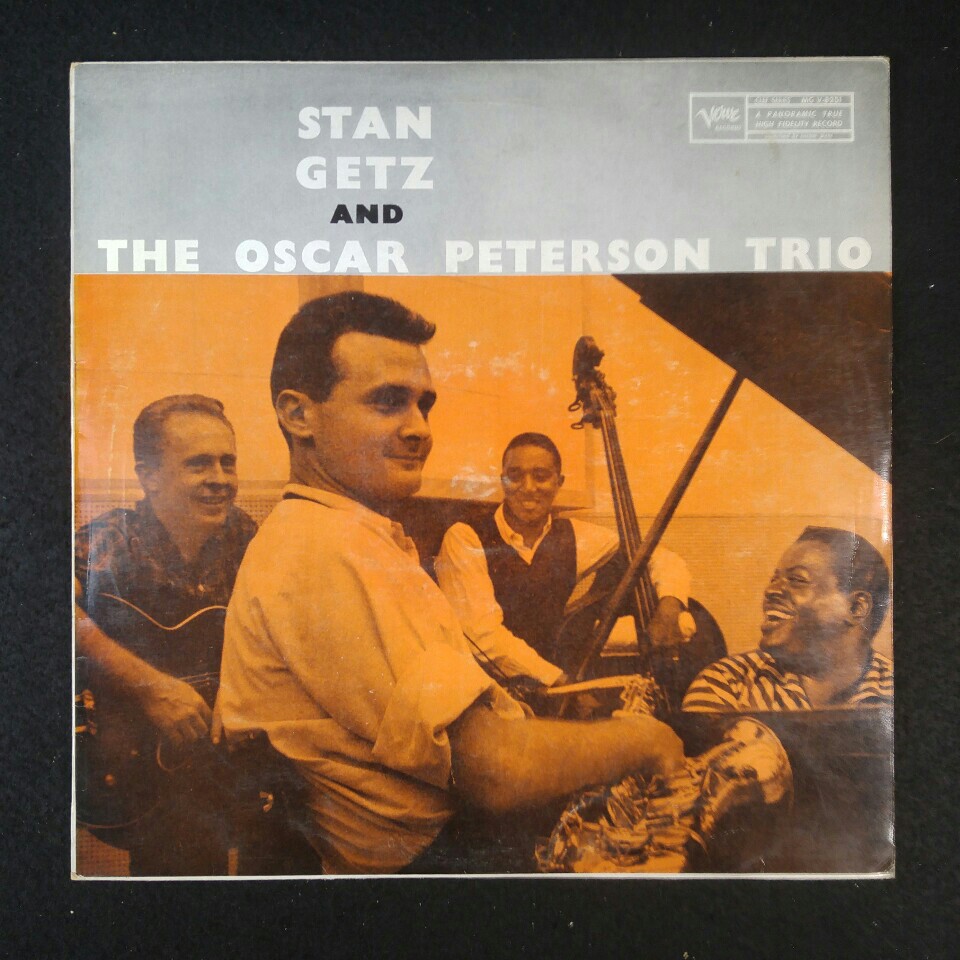 ANTIQUARIAT　Very　Stan　The　Oscar　Good　und　(VG)　Schallplatte　Getz　Sehr　Stan　gut　Peterson　Peterson::　Franke　And　Oscar　by　Getz　Trio　Vinyl-LP　BRUDDENBOOKS