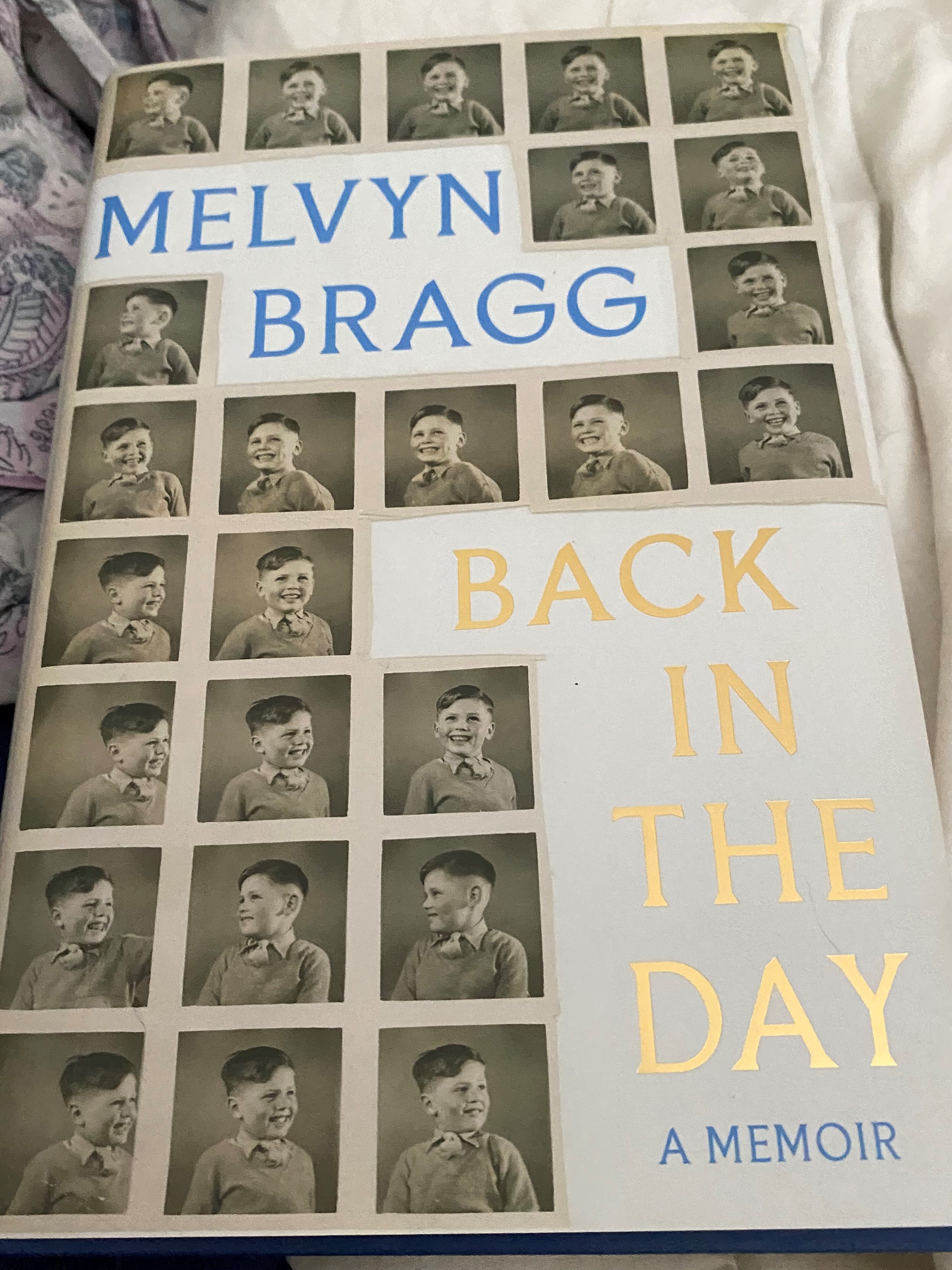 Back In The Day Bragg, Melvyn [Très bon] [Couverture rigide]