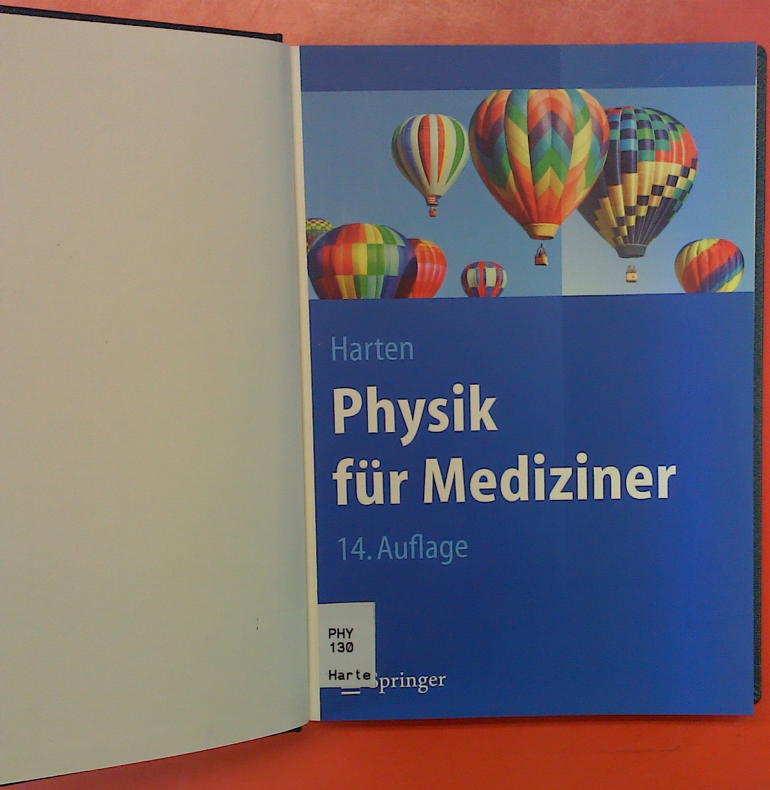 Physik für Mediziner (14. Auflage) - Ulrich Harten