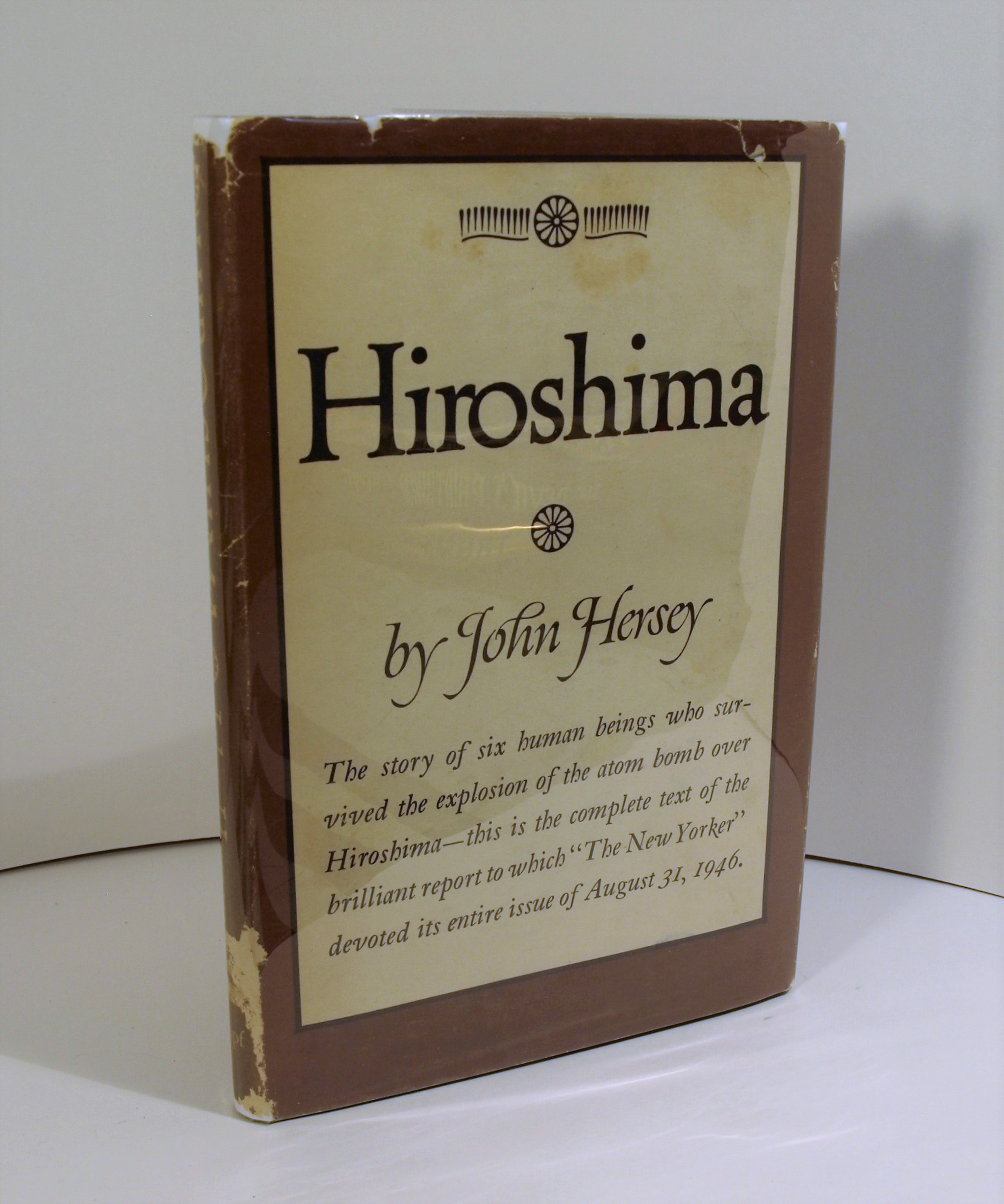 Hiroshima John Hersey (James H. Cobb's copy) [Very Good] [Hardcover]