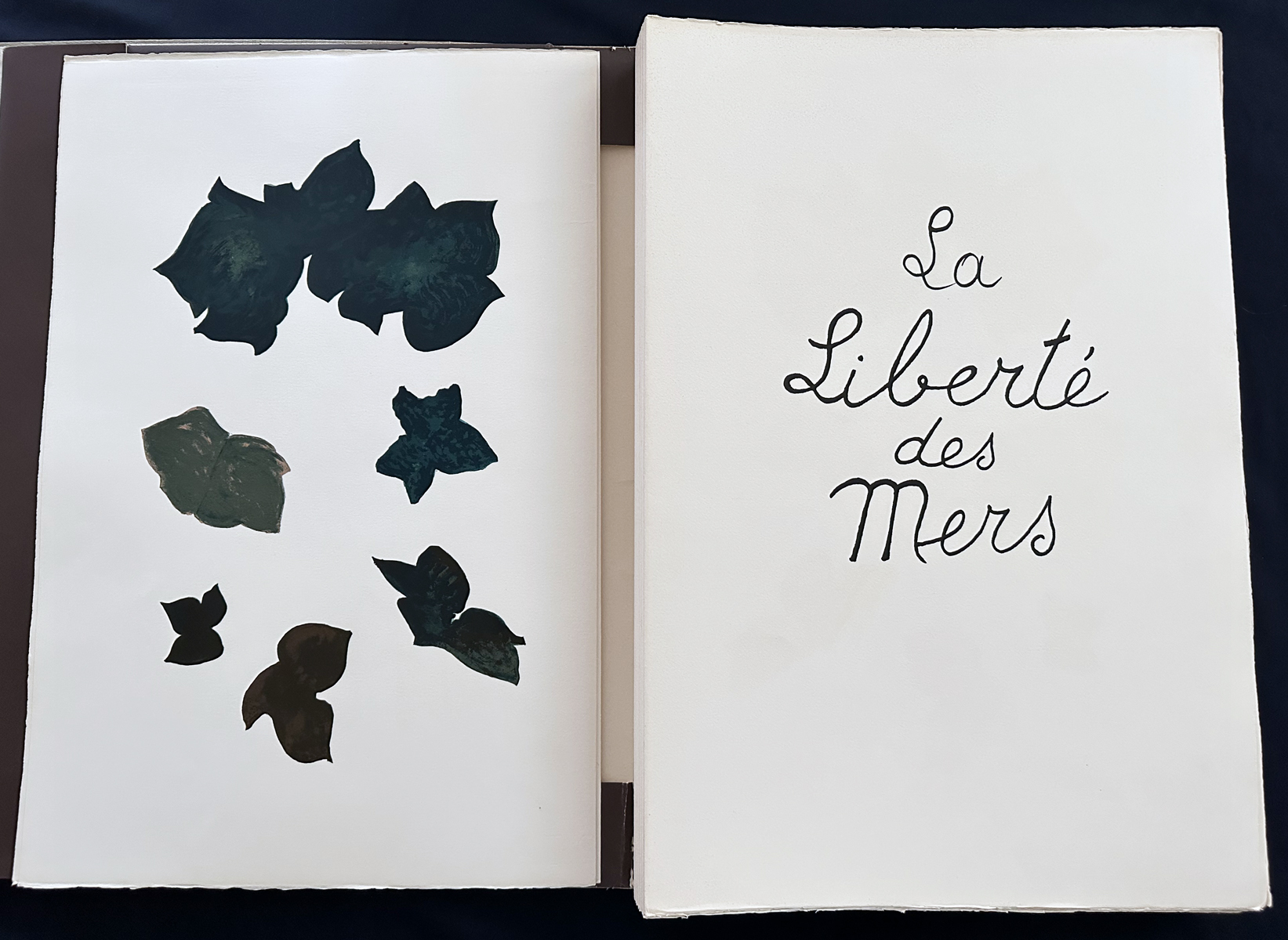 MERS LA LIBERTE Georges Braque、FROM DES