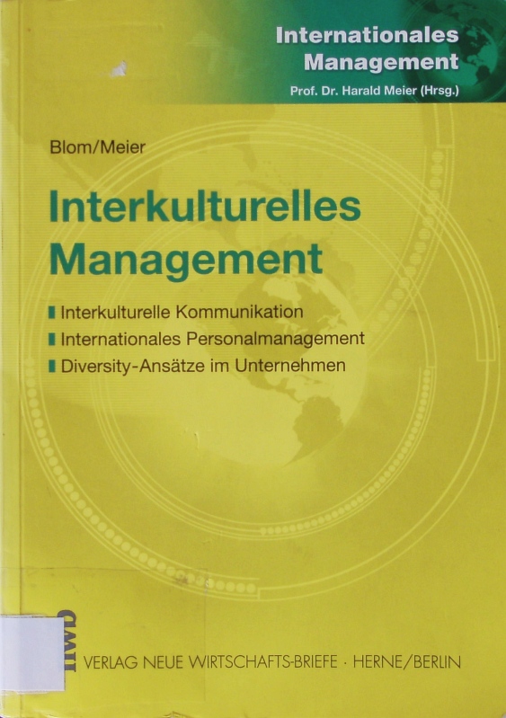 Interkulturelles Management. - Blom, Herman