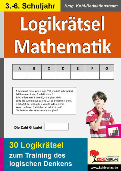 Logikrätsel Mathematik: Pfiffige Logicals zum Training des logischen Denkens