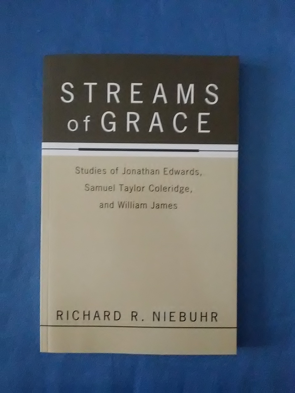 Streams of Grace: Studies of Jonathan Edwards, Samuel Taylor Coleridge, and William James. - Niebuhr, Richard R.