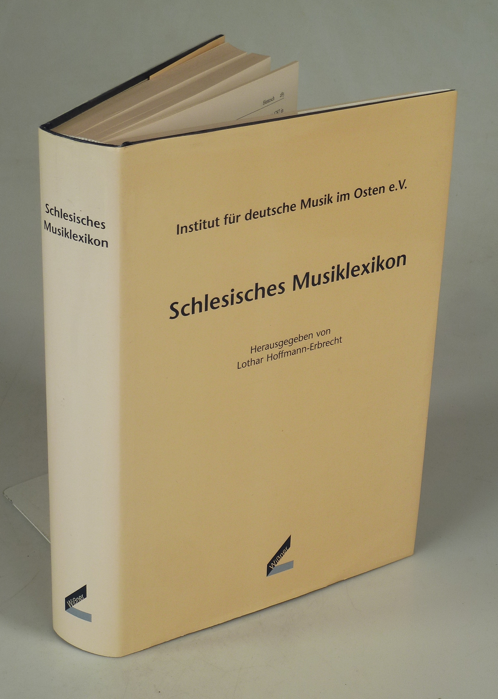 Schlesisches Musiklexikon. - HOFFMANN-ERBRECHT, Lothar (Hrsg.).