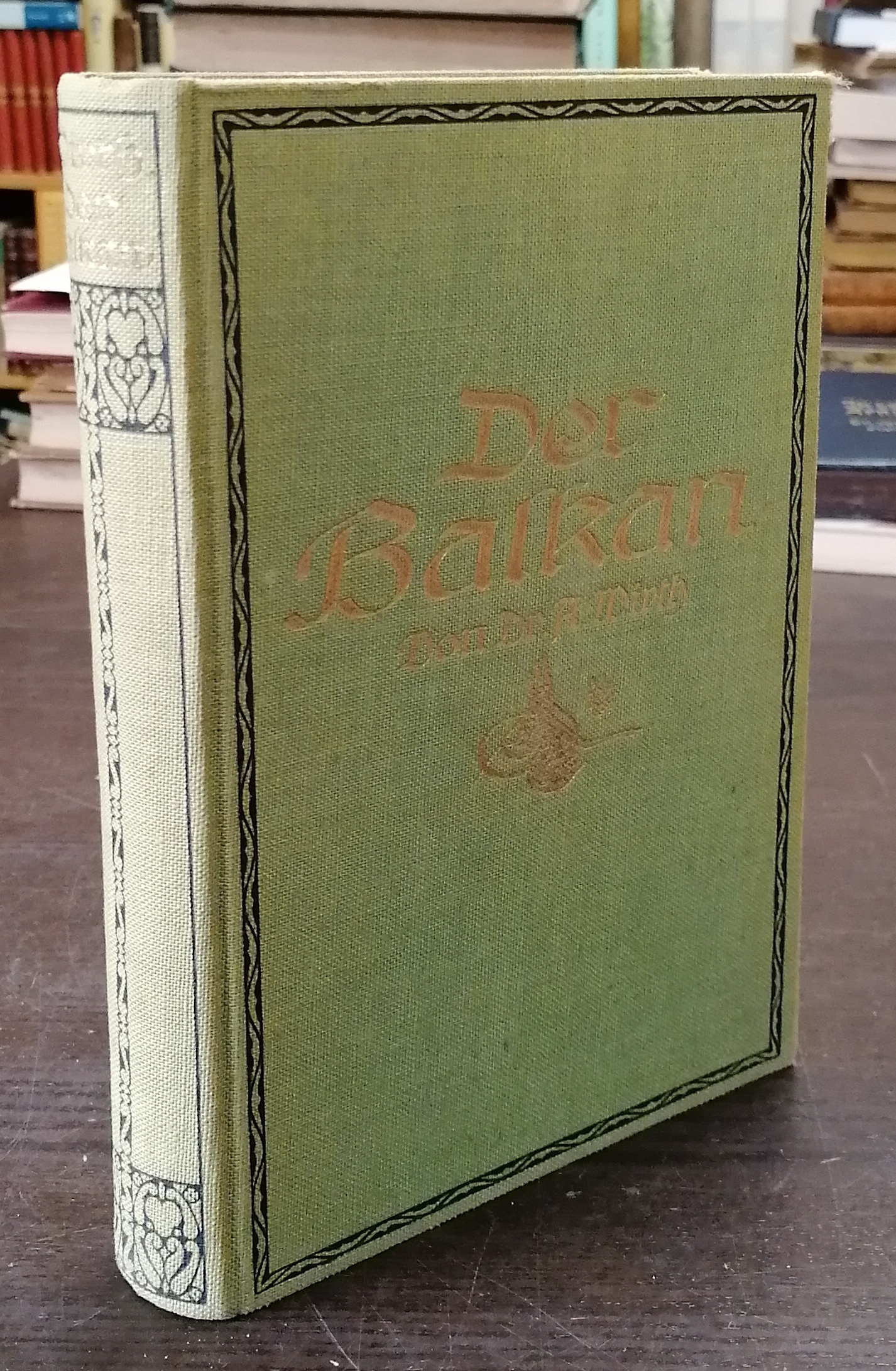 Der Balkan. Seine Länder und Völker in Geschichte, Kultur, Politik, Volkswirtschaft und Weltverkehr. Mit 79 Abb. u. 1 Karte. - Wirth, Albrecht.