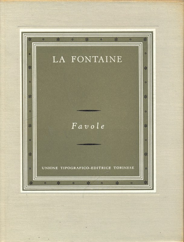 Favole. - De La Fontaine, Jean