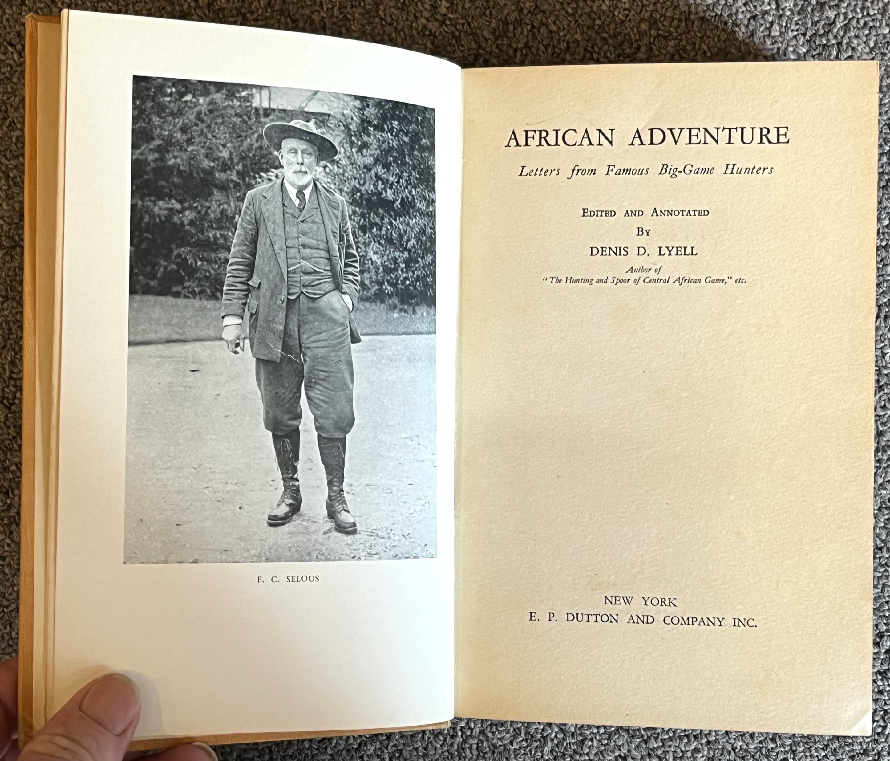 African Adventure Letters From Famous Big Game Hunters By Lyell Denis african-adventure-letters-from-famous-big-game-hunters-by-lyell-denis