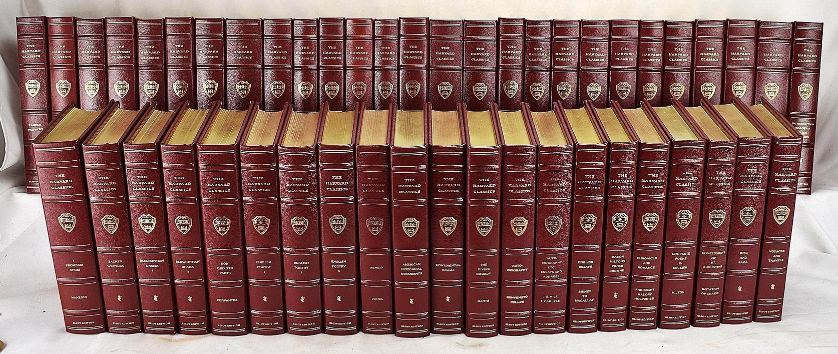 Harvard Classics Millennium Edition (Easton Press) 50 volume set