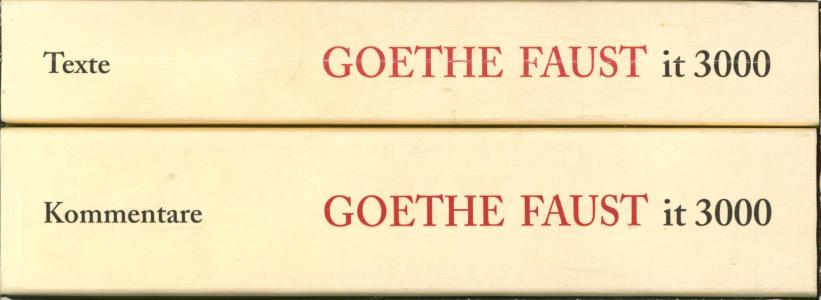 Faust: Texte und Kommentare (insel taschenbuch) - Schöne, Albrecht (Hrsg.), Goethe, Johann Wolfgang