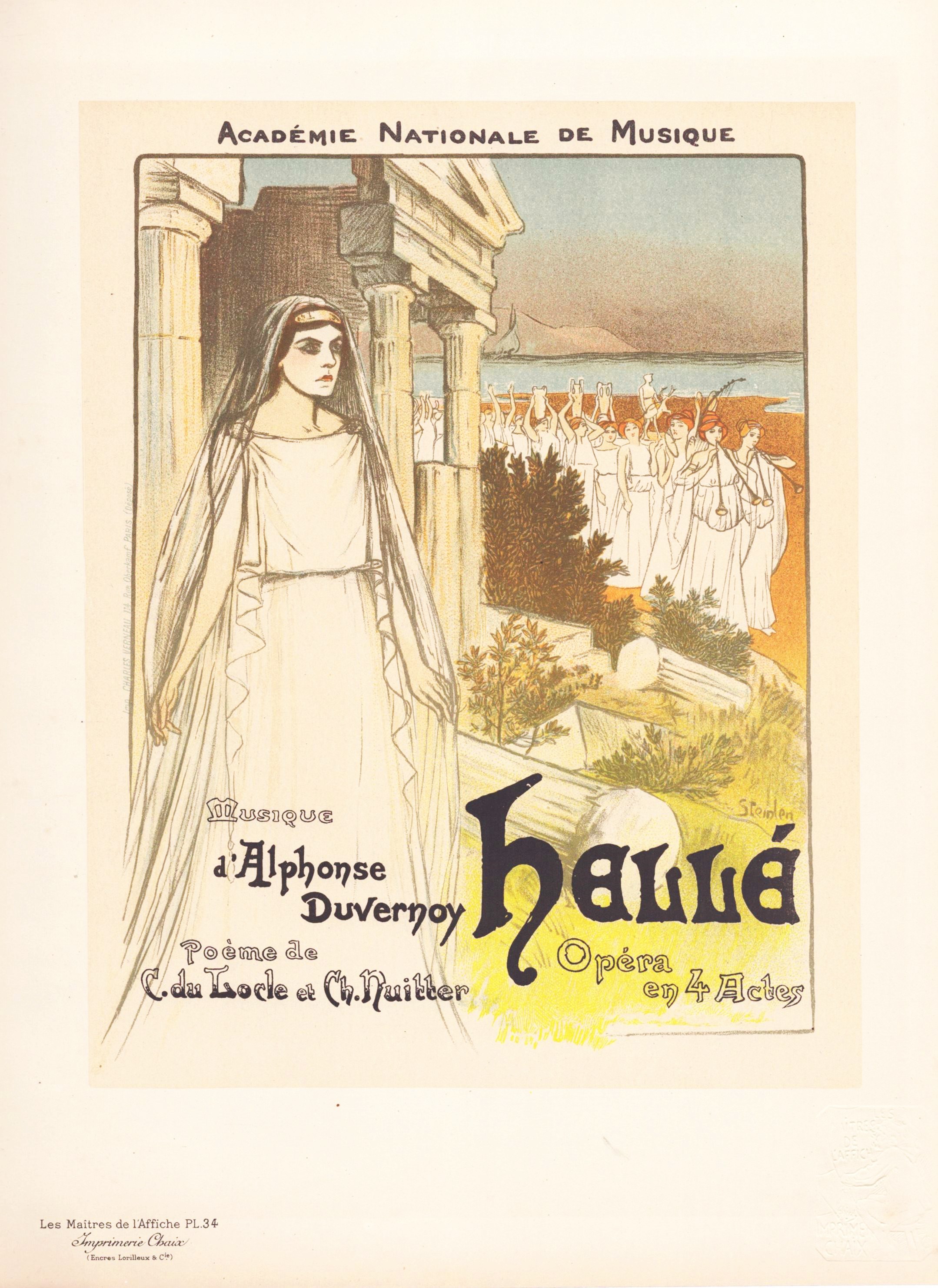Dessin Belle Époque deux femmes au théatre Dessin Belle Époque deux femmes au théatre
