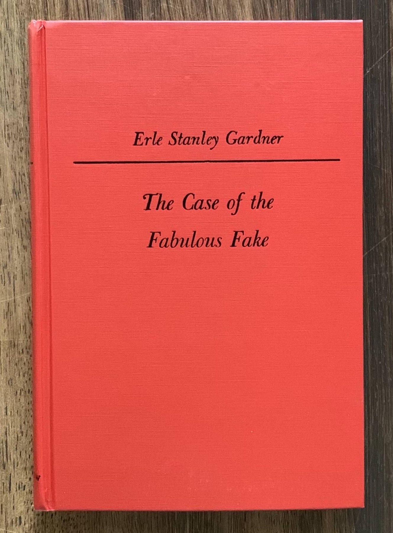 Antique Book the Case of the Fabulous Fake, by Erle Stanley Gardner 1969 30  