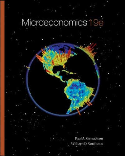 Microeconomics, 19th Edition - Paul A. Samuelson; William D. Nordhaus