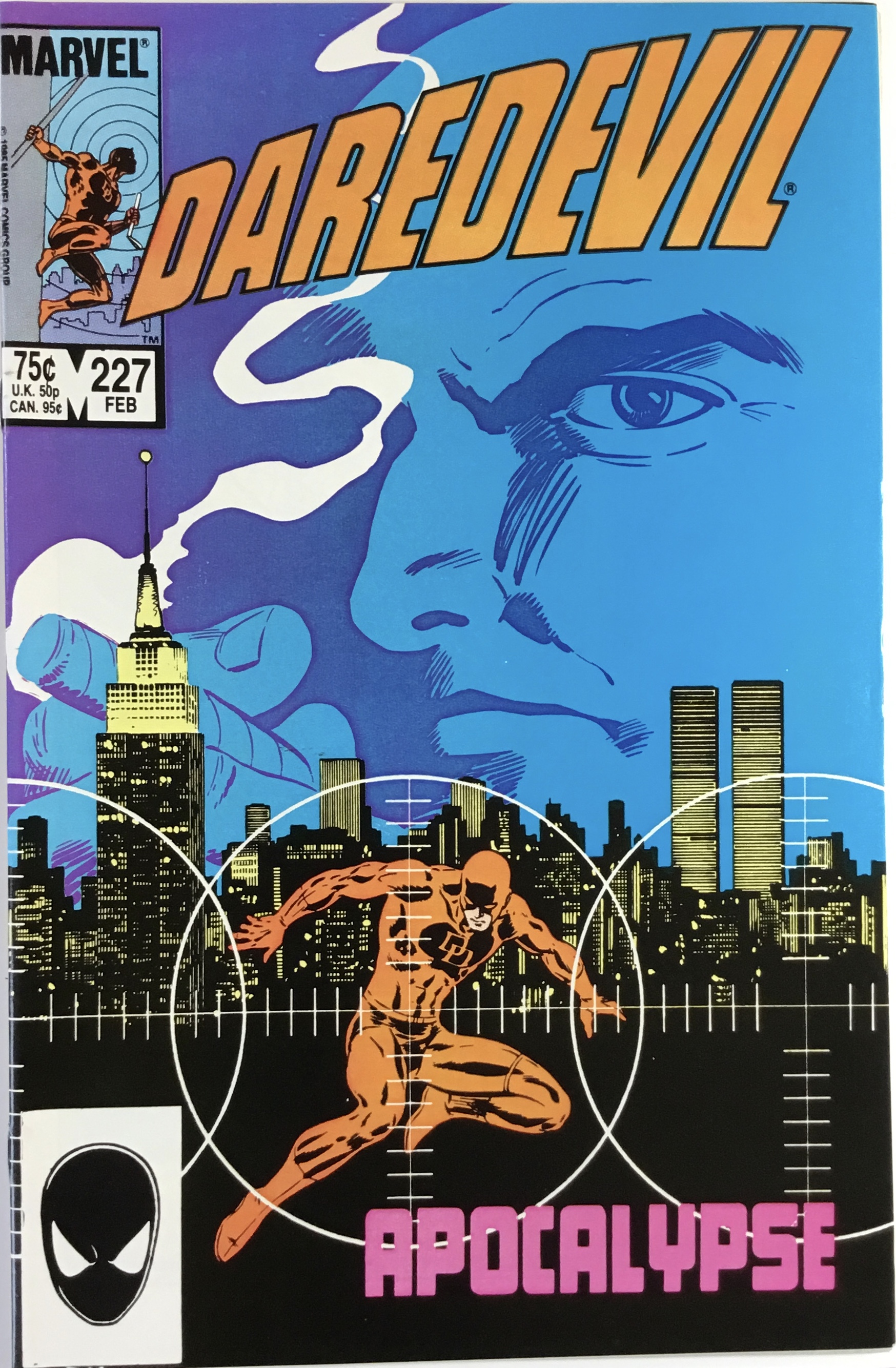 DAREDEVIL Nos. 226 to 233 (Feb. - Aug. 1986) Complete 