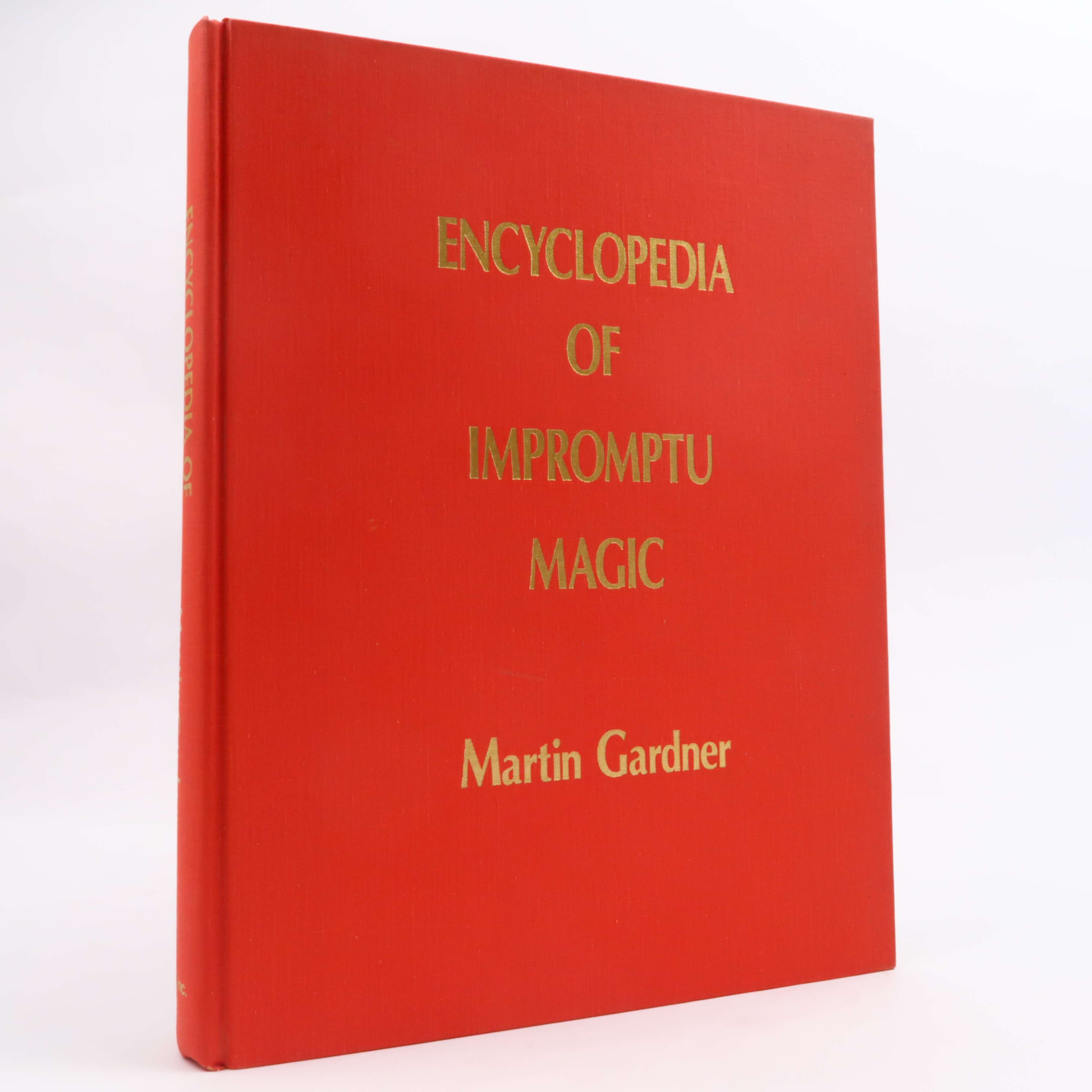 Encyclopedia of Impromptu Magic by Martin Gardner (Magic Inc ...