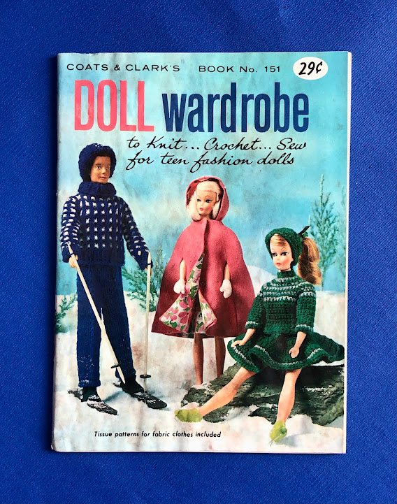 Doll Wardrobe: to Knit.Crochet.Sew for Teen Fashion Dolls [Coats & Clark, Inc.] [Very Good] [Softcover]