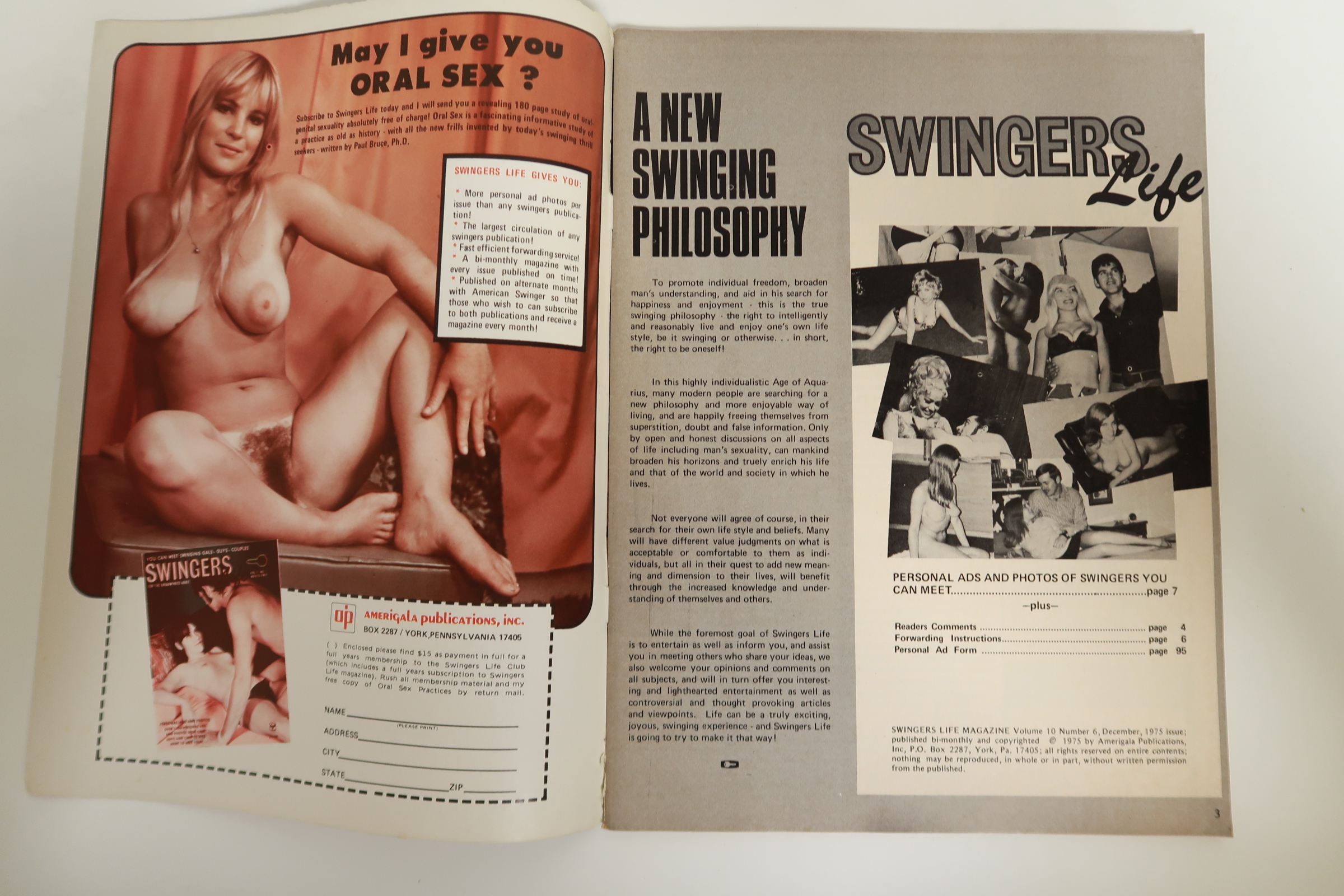 Swingers Life 1975 Broadminded Adult