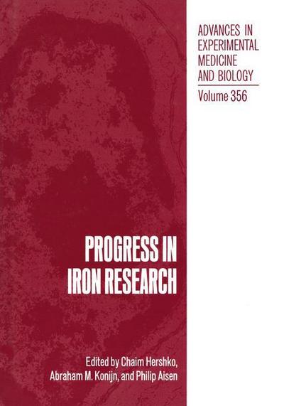 Progress in Iron Research - Chaim Hershko