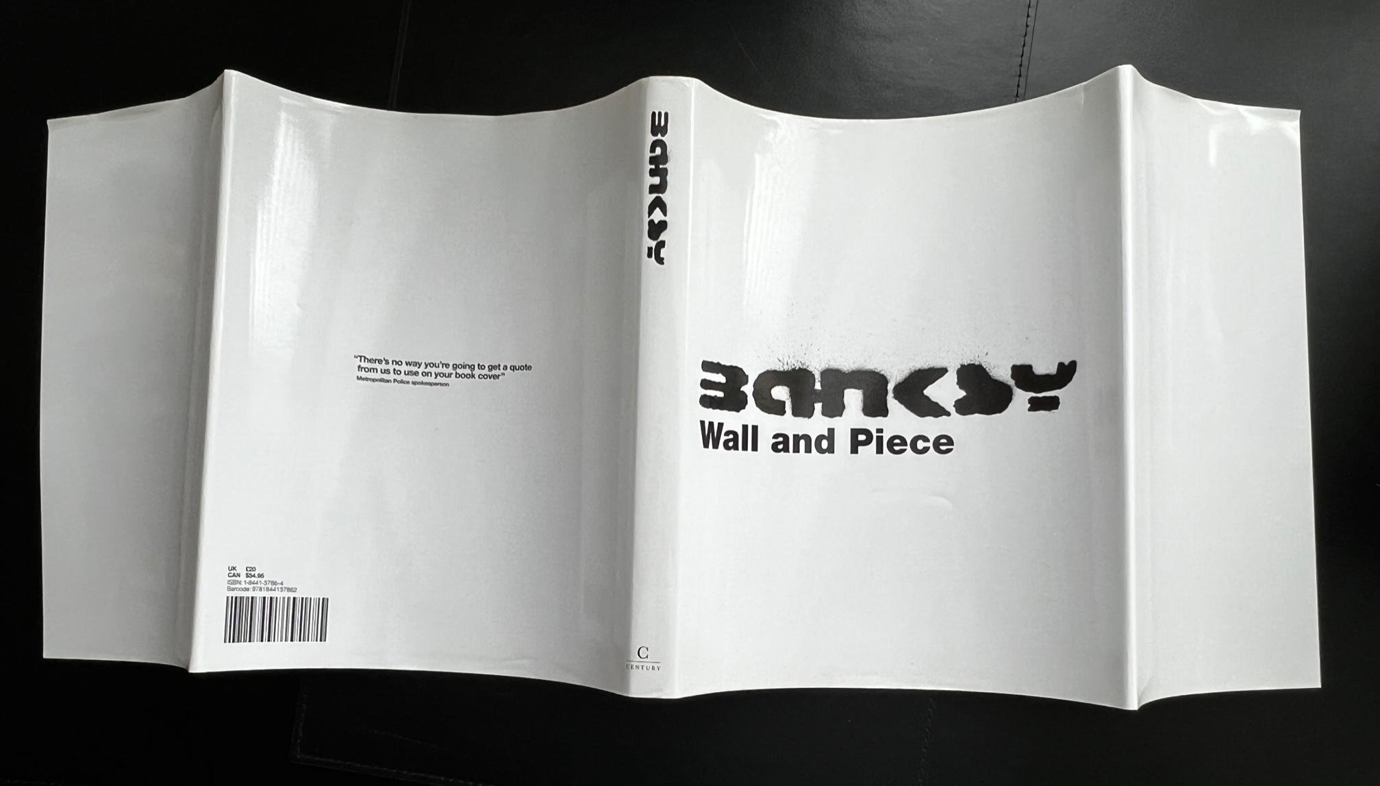 Wall And Piece With The Scarce Wrapper by Banksy Near Fine Hardcover
