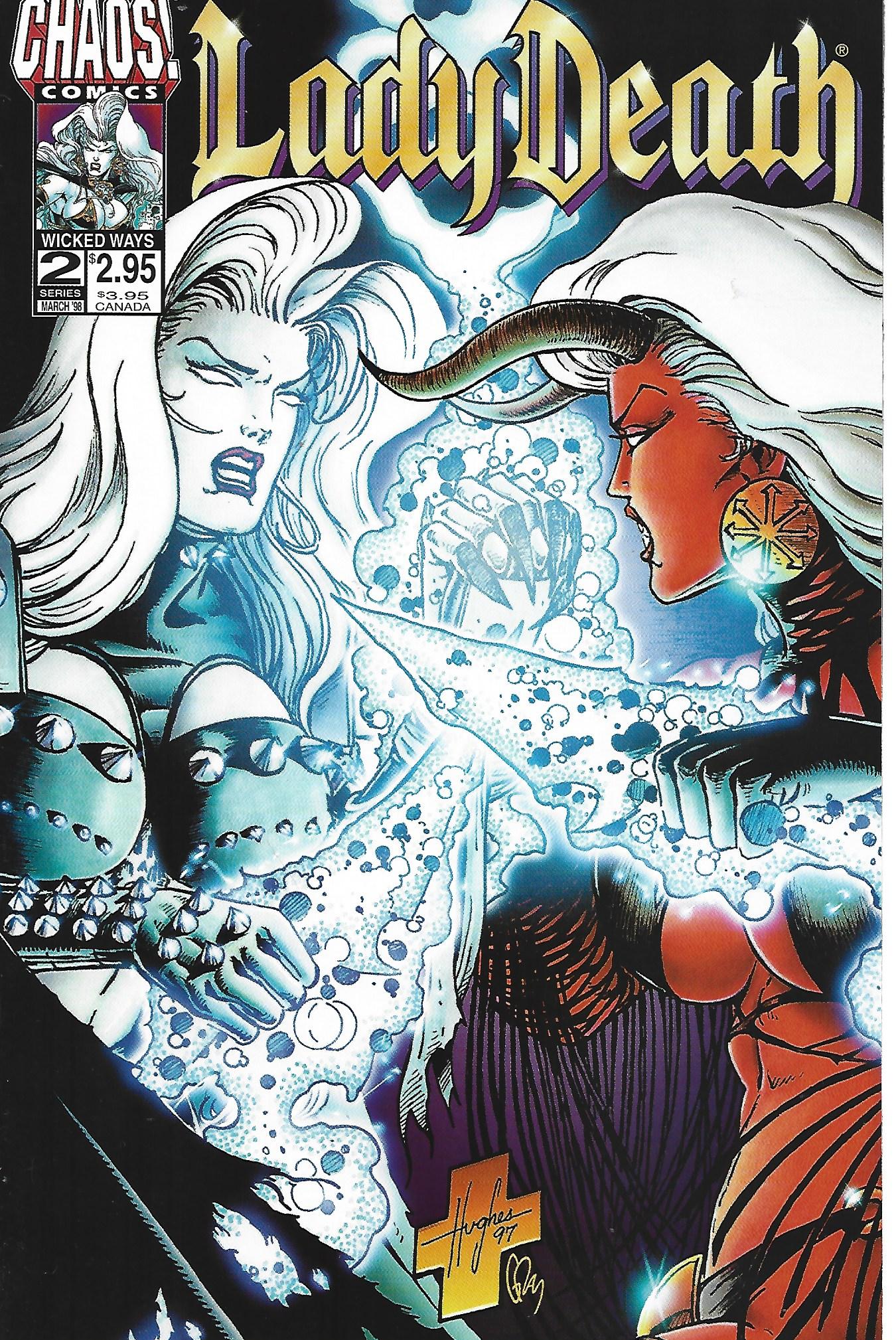 Lady Death Wicked Ways 4 Chaos Comic set plus #1 Premium