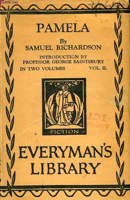 PAMELA, VOLUME II - RICHARDSON SAMUEL
