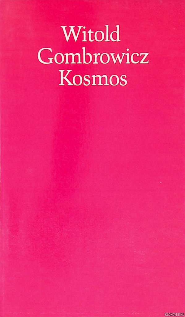 Kosmos - Gombrowicz,Witold