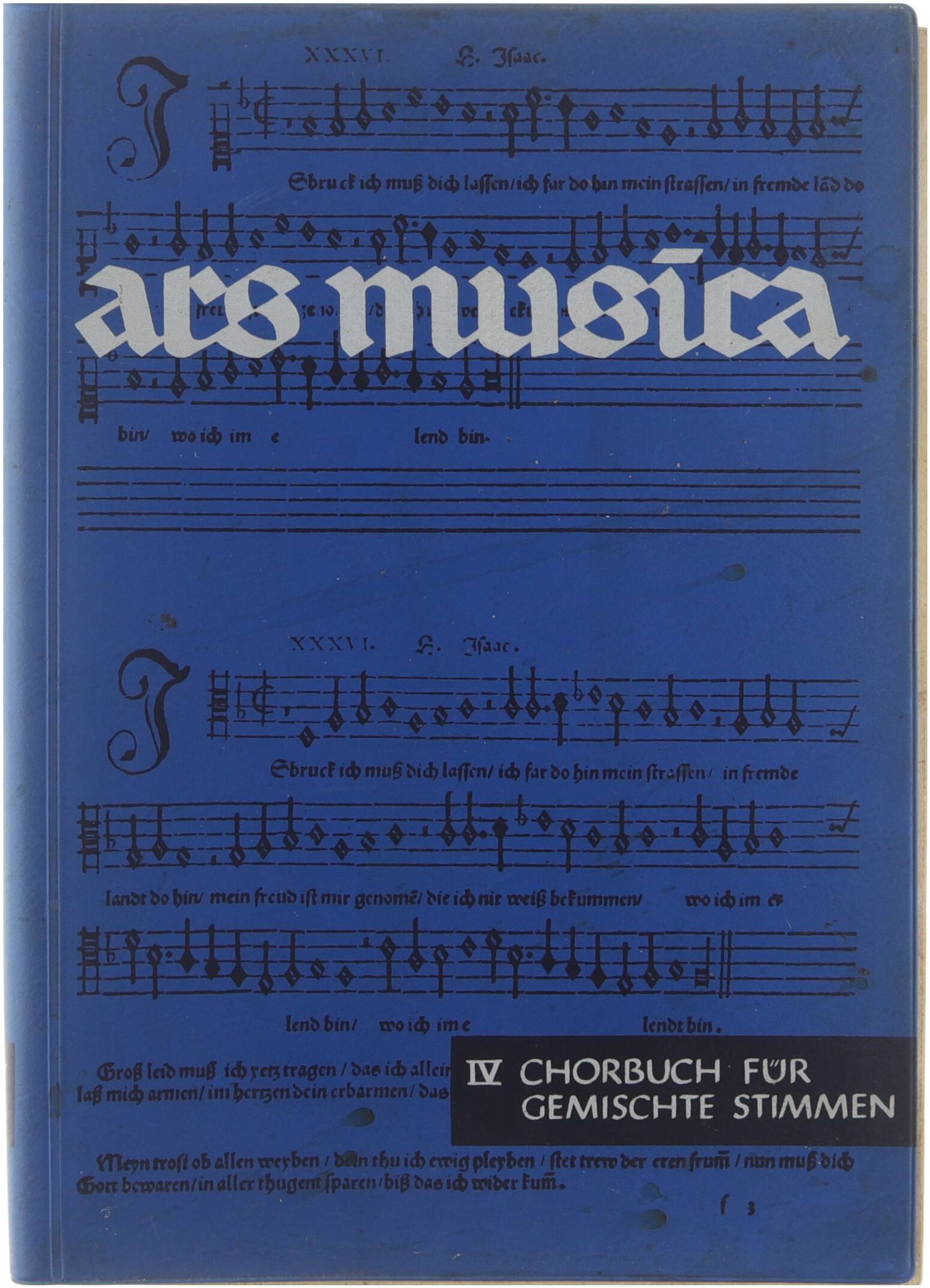 Ars musica [4] / Band IV, Chorbuch : für gemischte Stimmen. - Wolters Gottfried Krokisius Renate
