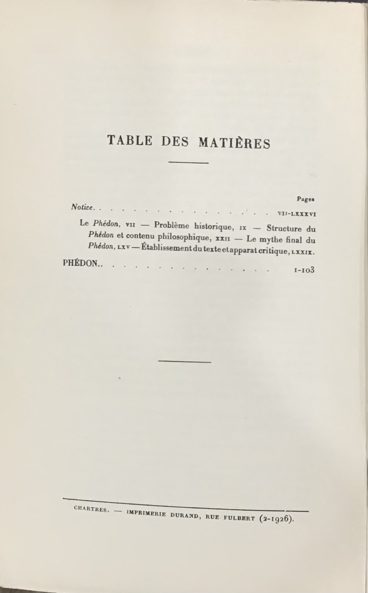 Phédon Platon Tome IV-1ère partie [Assez bon] [Couverture souple]