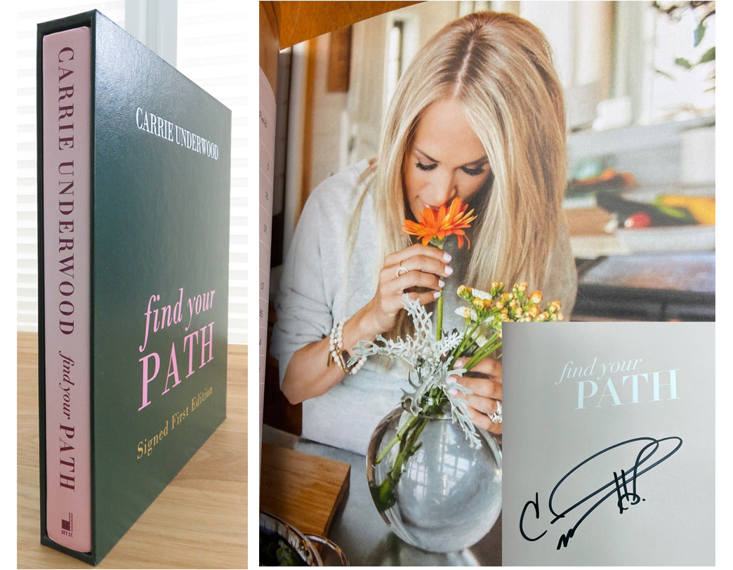 Carrie Underwood "Find Your Path" Signed First Edition, Limited Slipcased w/COA of only 25 [Sealed] Carrie Underwood [New] [Hardcover]