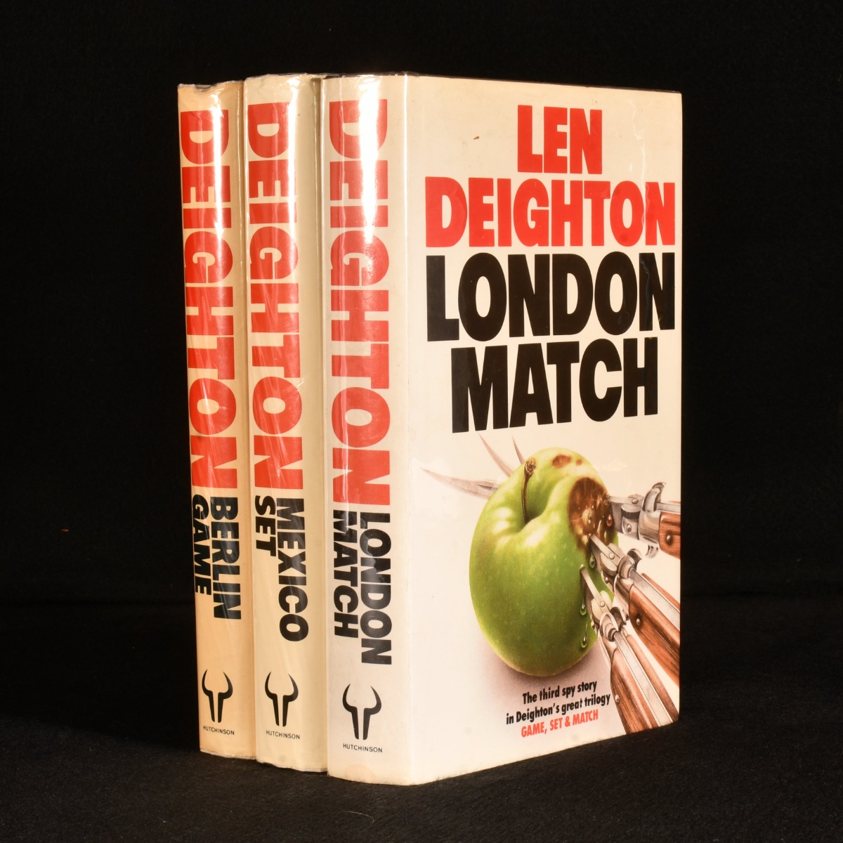 Len Deighton's Berlin Game, Mexico Set, & London Match Trilogy Len Deighton [Fine] [Hardcover]